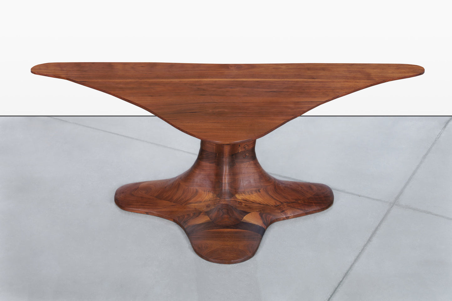 20th Century American Studio Craft Walnut Coffee Table