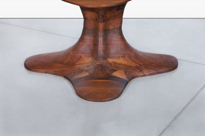 20th Century American Studio Craft Walnut Coffee Table