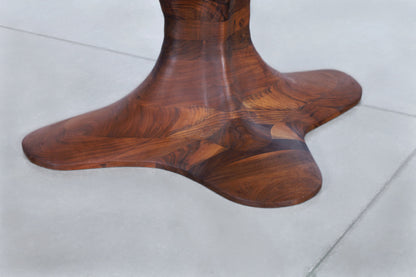 20th Century American Studio Craft Walnut Coffee Table