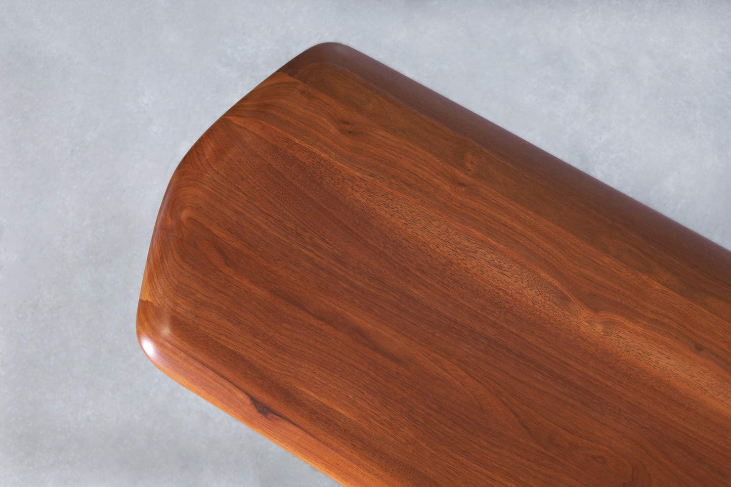American Craftsmanship Walnut Desk Attributed to John Keal