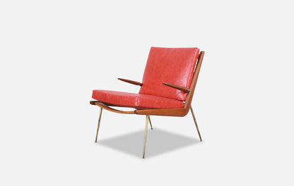 Danish Modern Boomerang Chair by Peter Hvidt and Orla Molgaard-Nielsen