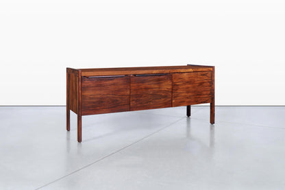 Danish Modern Brazilian Rosewood Credenza