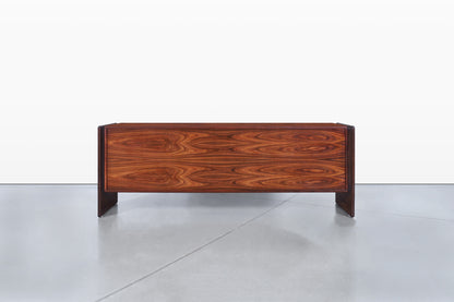 Danish Modern Brazilian Rosewood Credenza by Dyrlund