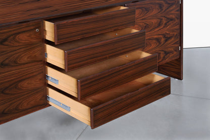 Danish Modern Brazilian Rosewood Credenza by Dyrlund