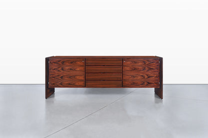 Danish Modern Brazilian Rosewood Credenza by Dyrlund