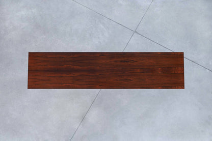 Danish Modern Brazilian Rosewood Credenza by Knud Nielsen