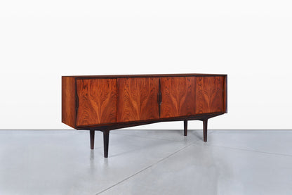 Danish Modern Brazilian Rosewood Credenza by Knud Nielsen