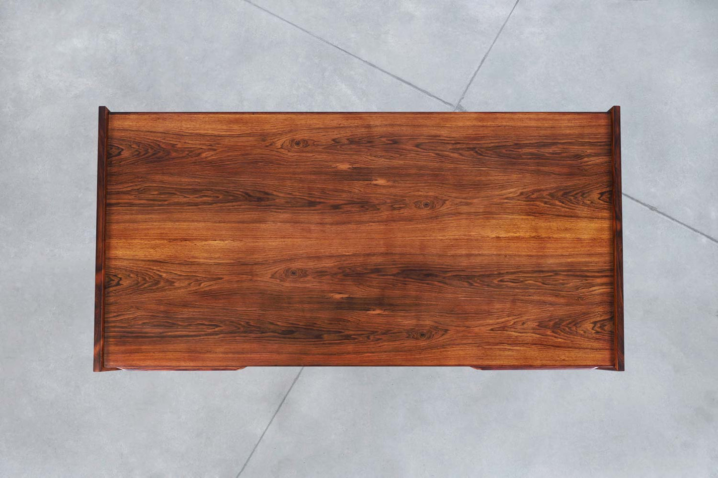 Danish Modern Executive Brazilian Rosewood Desk