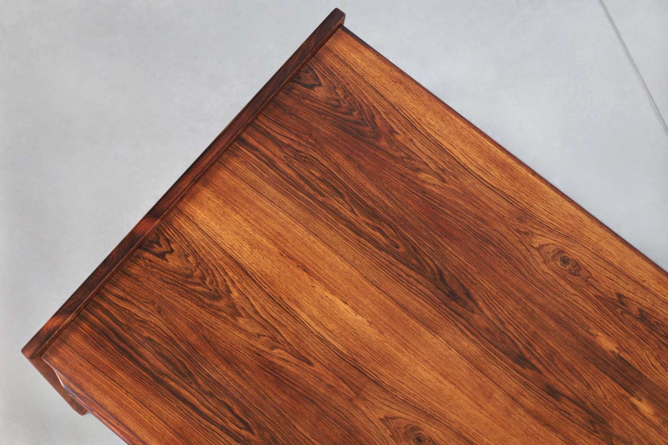 Danish Modern Executive Brazilian Rosewood Desk