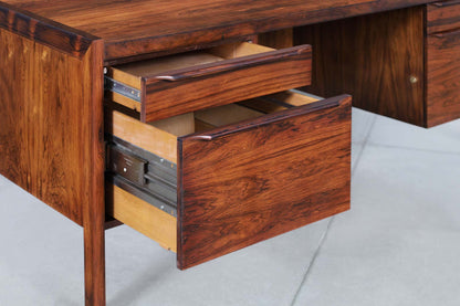 Danish Modern Executive Brazilian Rosewood Desk