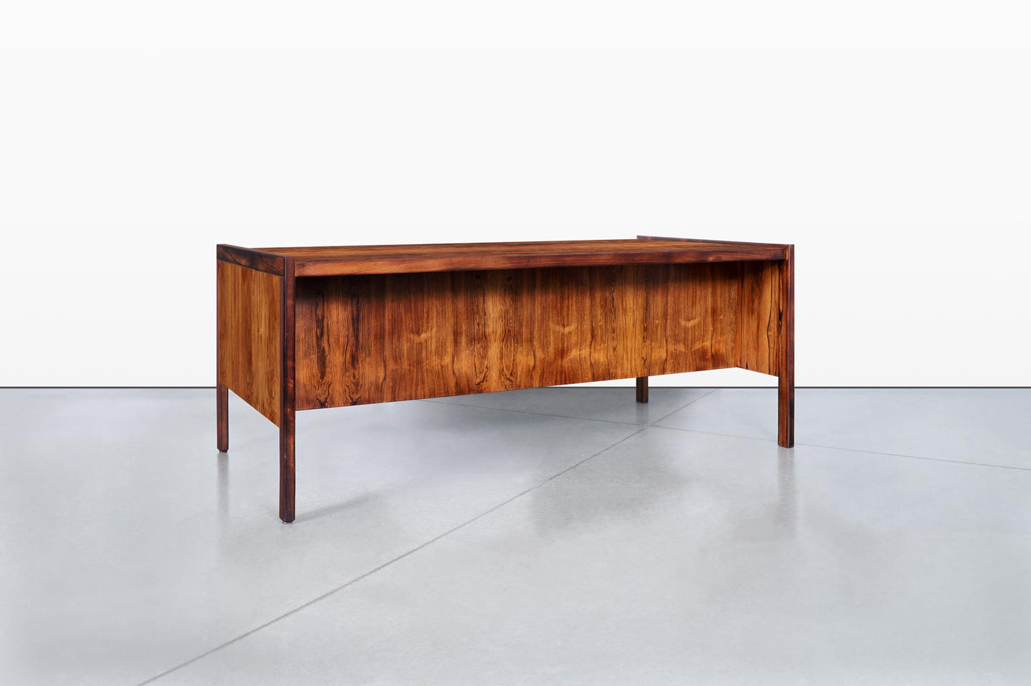 Danish Modern Executive Brazilian Rosewood Desk