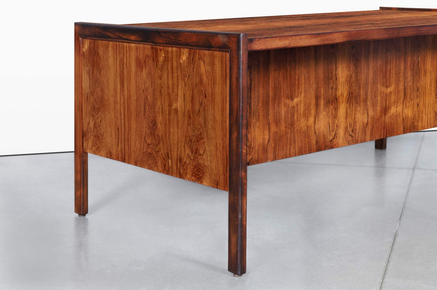 Danish Modern Executive Brazilian Rosewood Desk