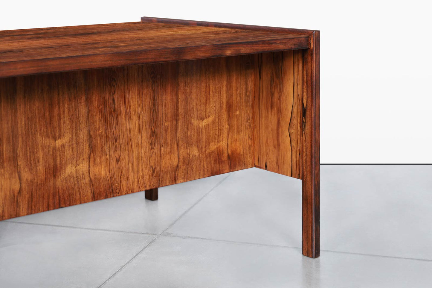 Danish Modern Executive Brazilian Rosewood Desk