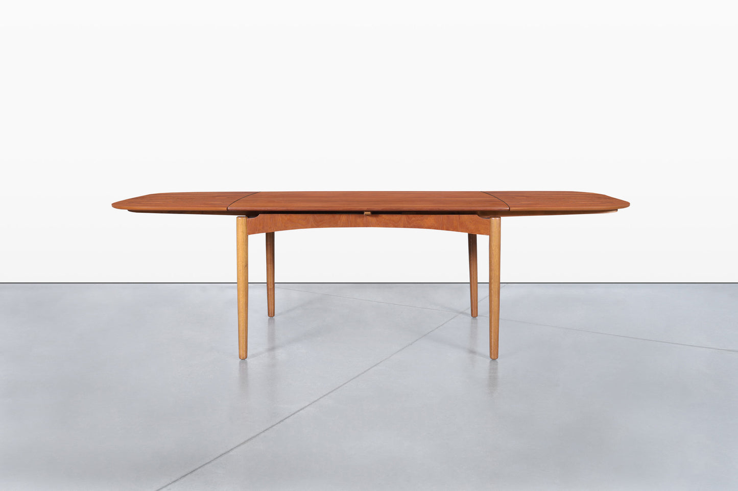 Danish Modern Expanding Teak Dining Table