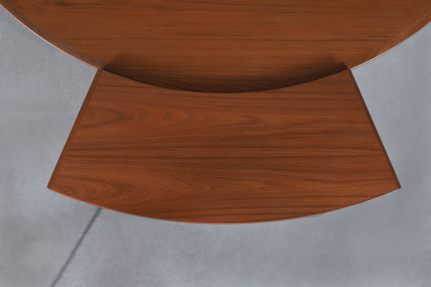 Danish Modern Expanding “Flip-Flap” Dining Table by Dyrlund