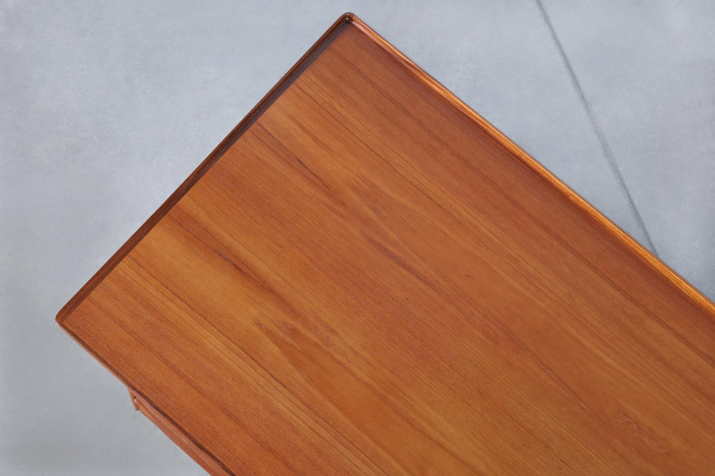 Danish Modern Floating Top Teak Desk by Peter Løvig Nielsen