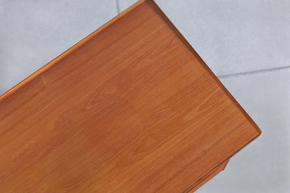 Danish Modern Floating Top Teak Desk by Peter Løvig Nielsen