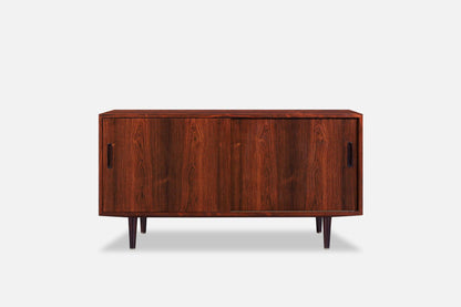 Danish Modern Rosewood Credenza by Carlo Jensen for Poul Hundevad