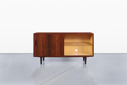 Danish Modern Rosewood Credenza by Carlo Jensen for Poul Hundevad