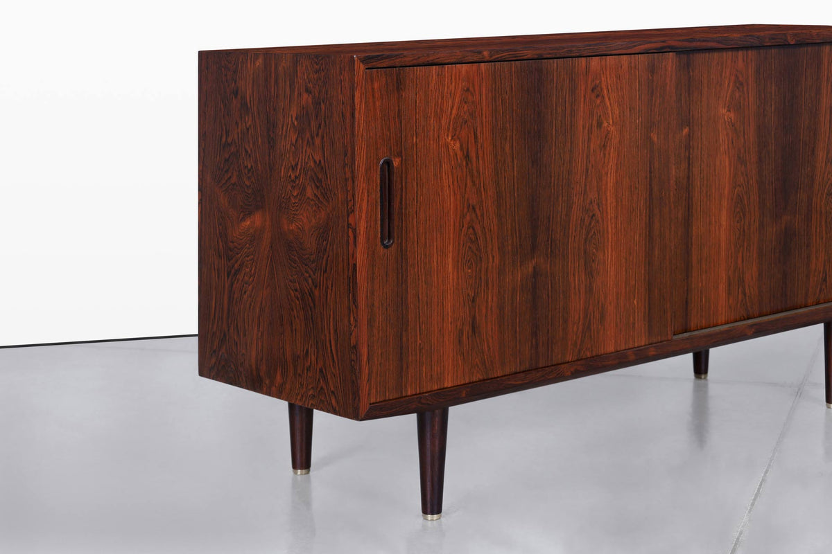 Danish Modern Rosewood Credenza by Carlo Jensen for Poul Hundevad