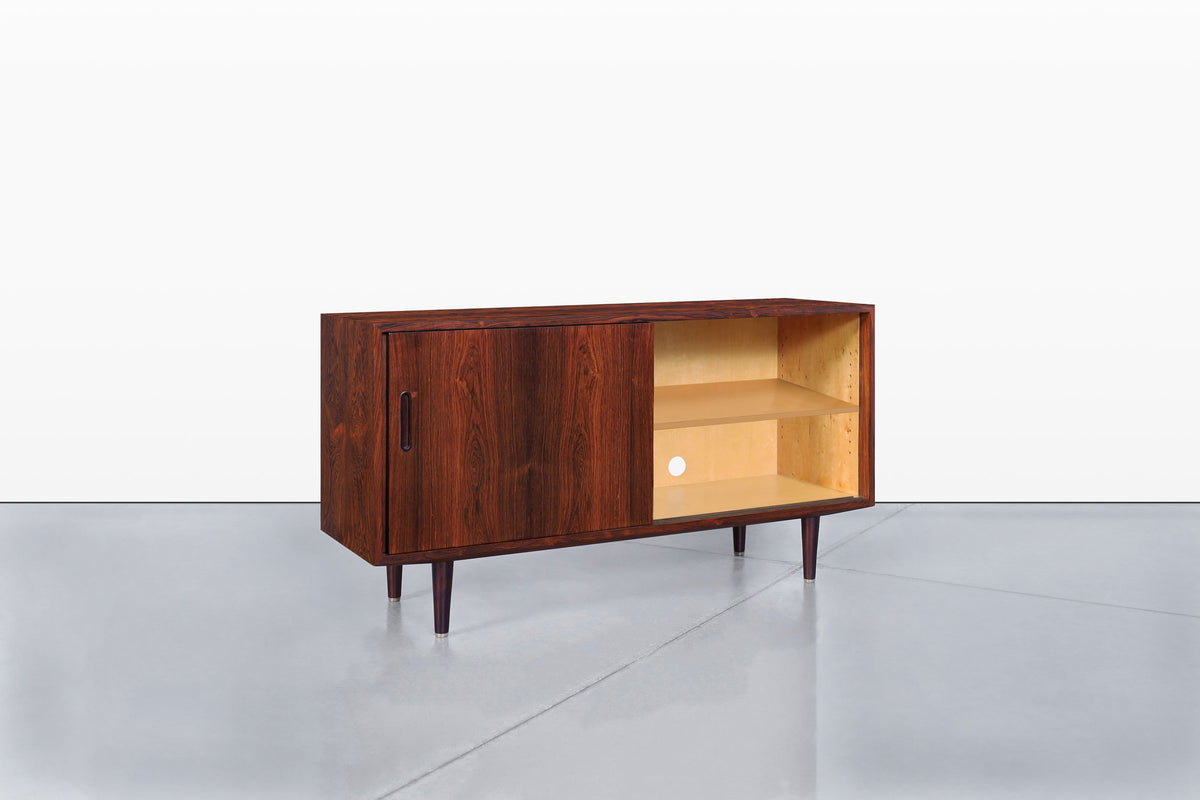 Danish Modern Rosewood Credenza by Carlo Jensen for Poul Hundevad
