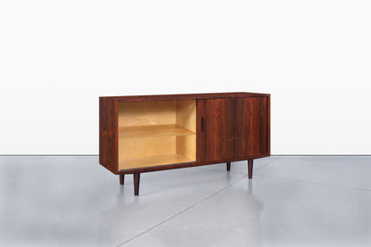 Danish Modern Rosewood Credenza by Carlo Jensen for Poul Hundevad