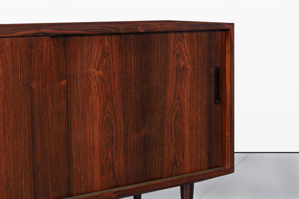 Danish Modern Rosewood Credenza by Carlo Jensen for Poul Hundevad