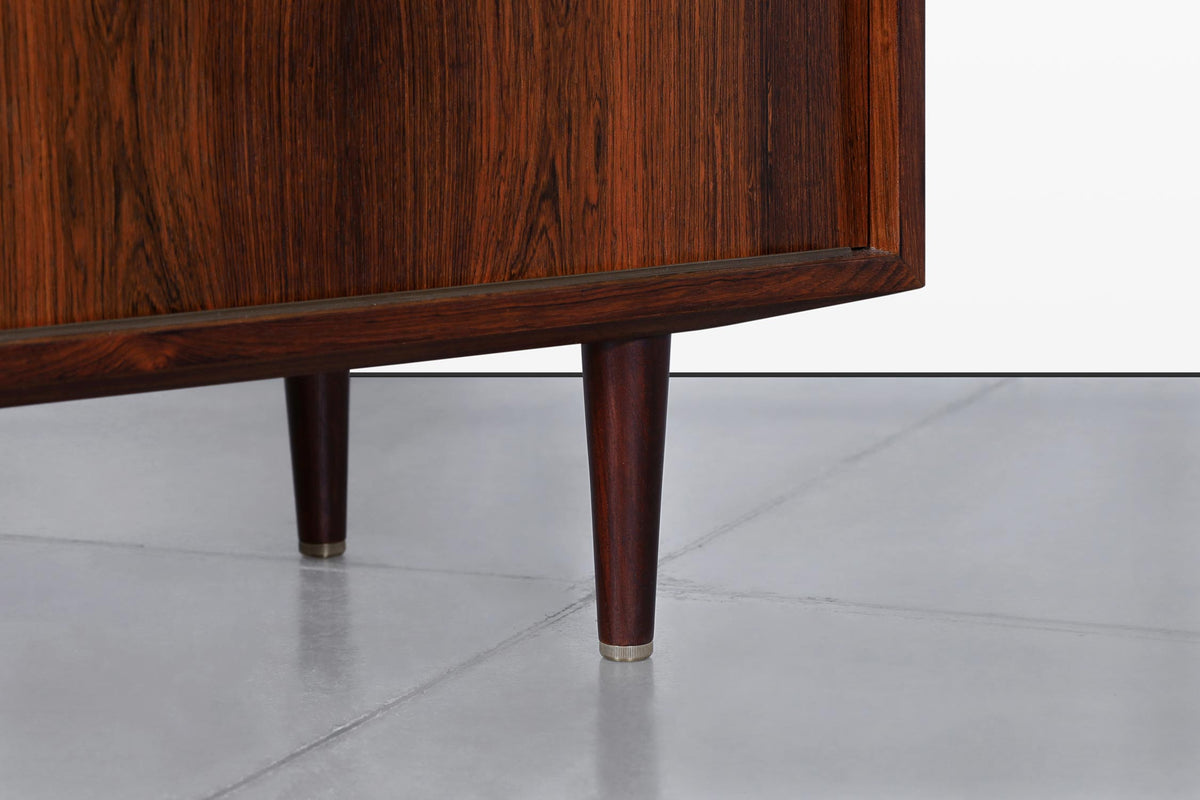 Danish Modern Rosewood Credenza by Carlo Jensen for Poul Hundevad