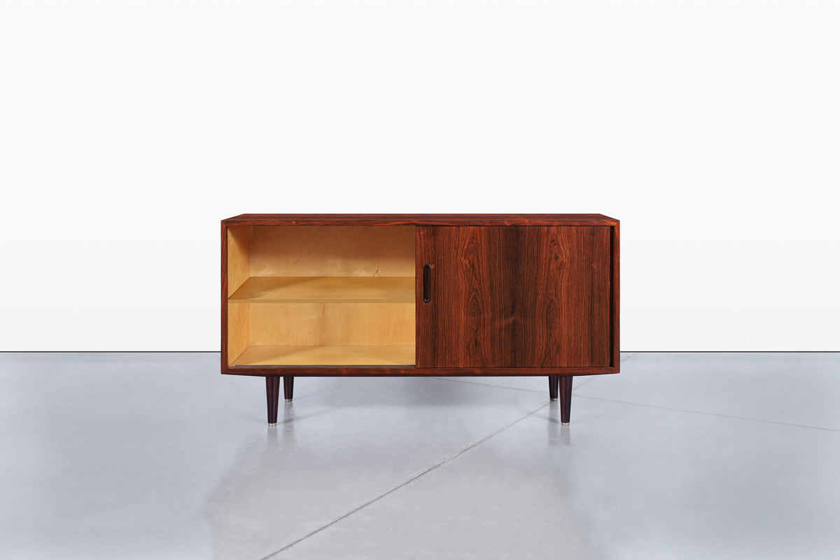 Danish Modern Rosewood Credenza by Carlo Jensen for Poul Hundevad