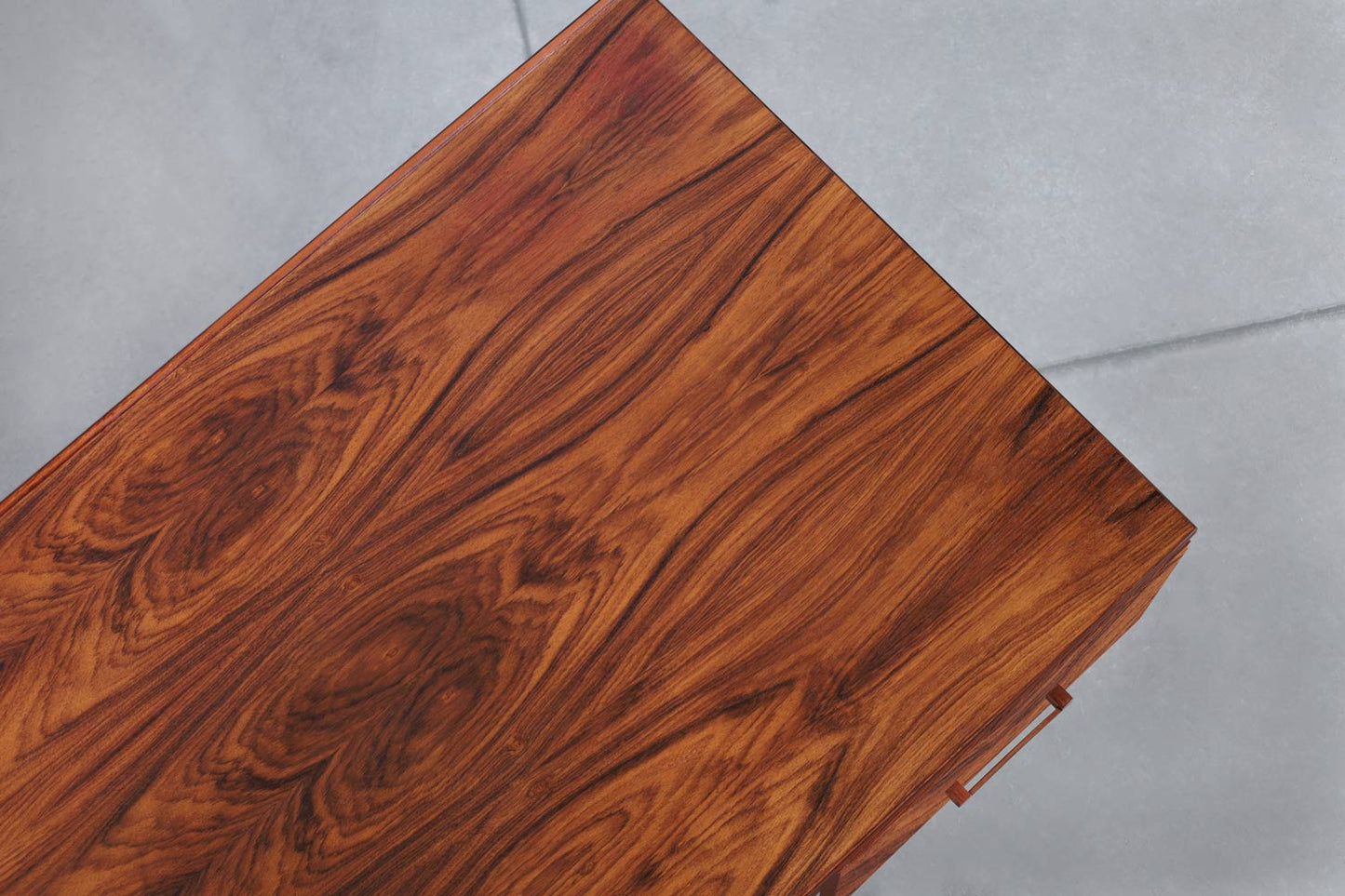 Danish Modern Rosewood Desk by Henning Jensen and Torbin Valeur