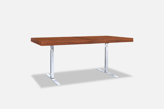 Danish Modern Rosewood Dining Table by Poul Nørreklit for Georg Petersens