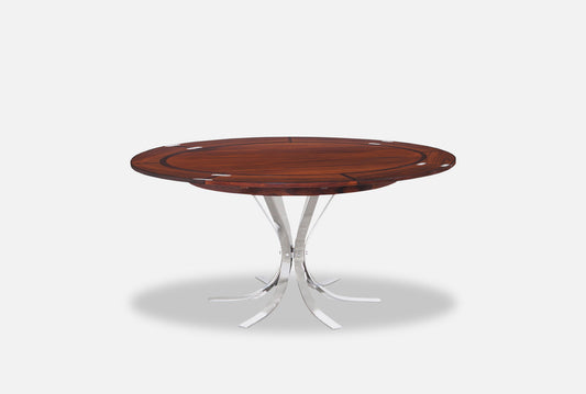 Danish Modern Rosewood "Flip-Flap" Dining Table by Dyrlund
