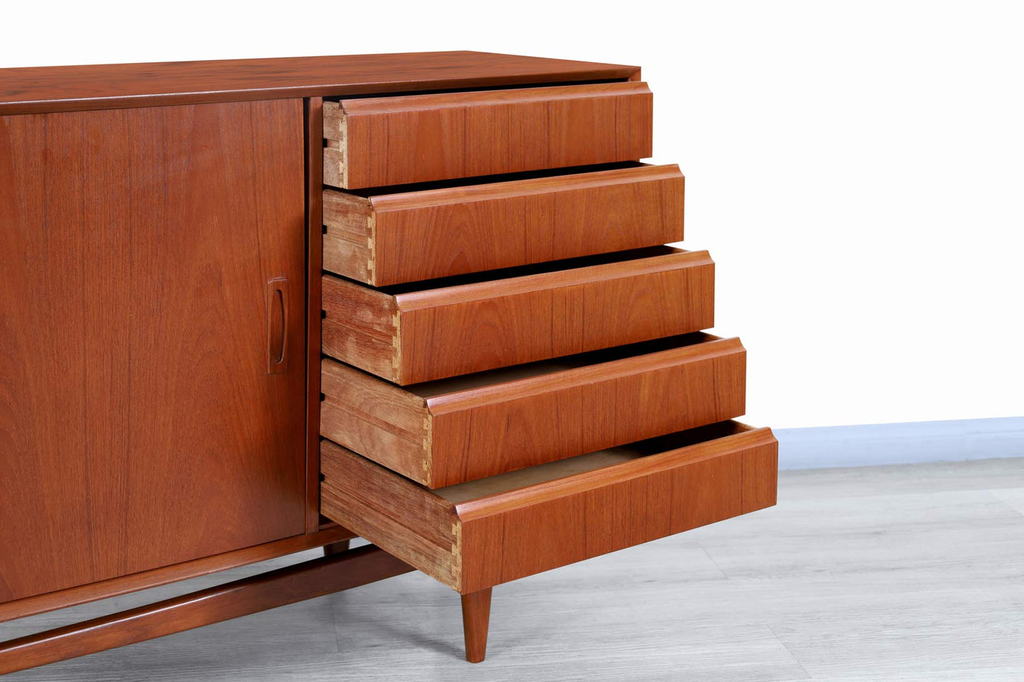 Danish Modern Teak Credenza