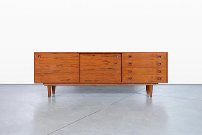 Danish Modern Teak Credenza