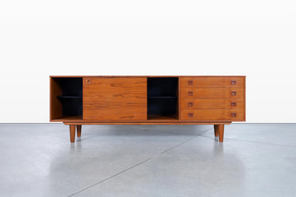 Danish Modern Teak Credenza
