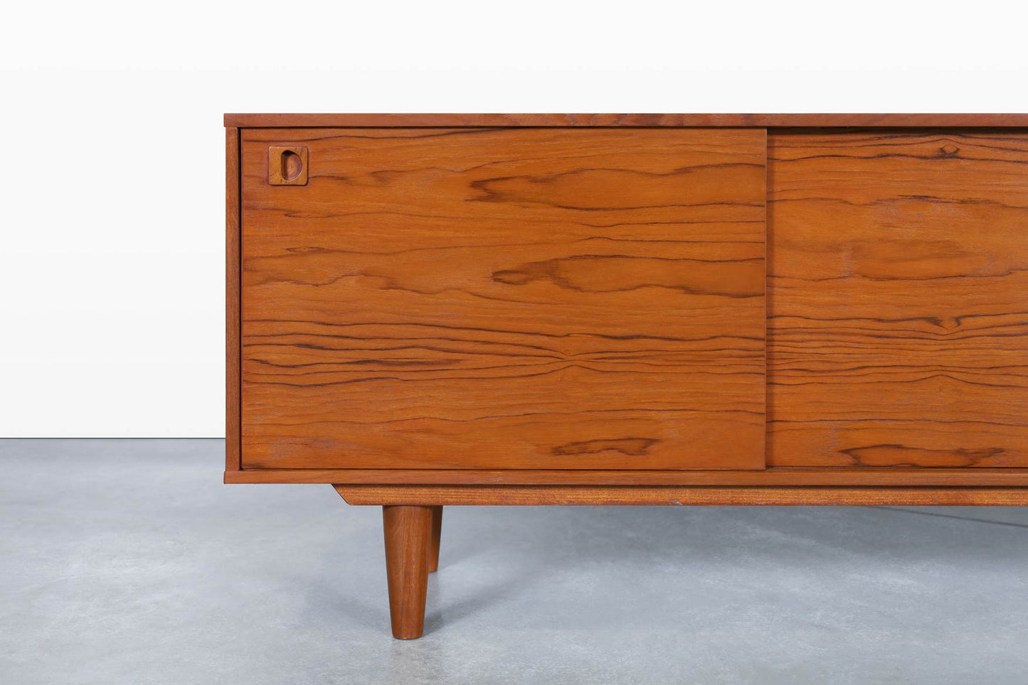 Danish Modern Teak Credenza