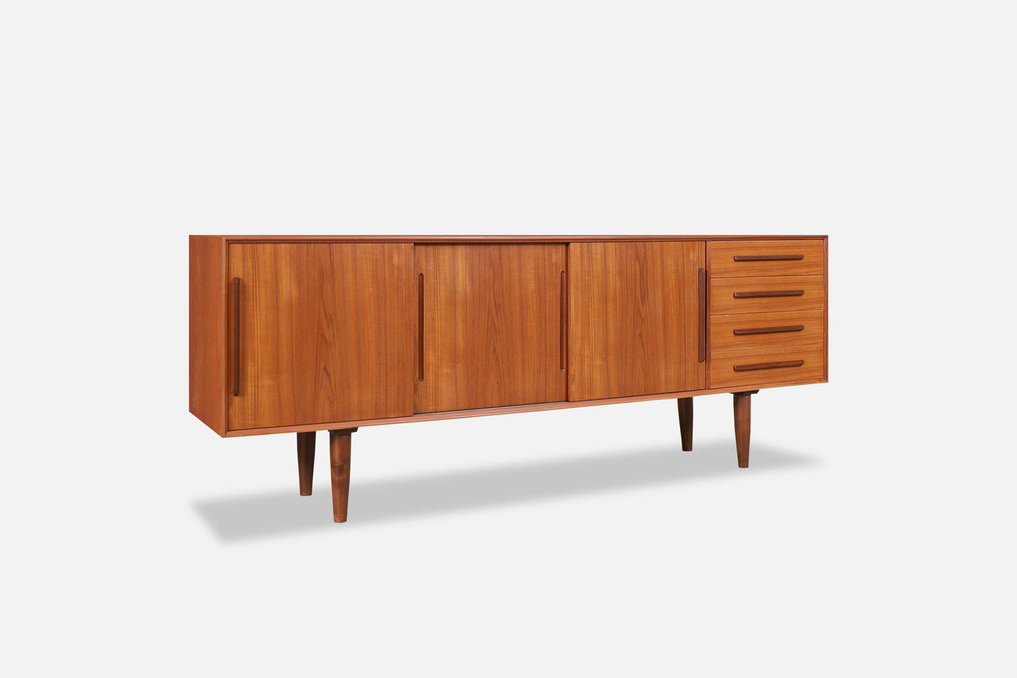 Danish Modern Teak Credenza