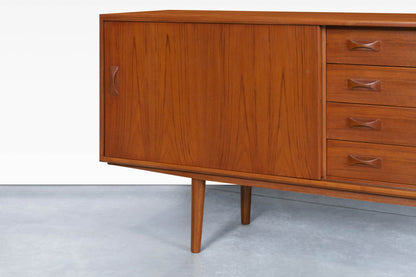 Danish Modern Teak Credenza by Clausen and Son
