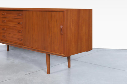 Danish Modern Teak Credenza by Clausen and Son