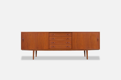 Danish Modern Teak Credenza by Clausen and Son