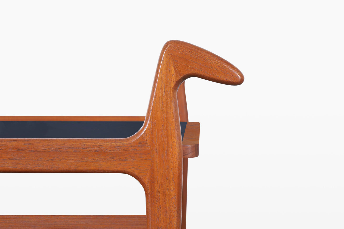 Danish Modern Teak Extendable Bart Cart by Falster Mobelfabrik