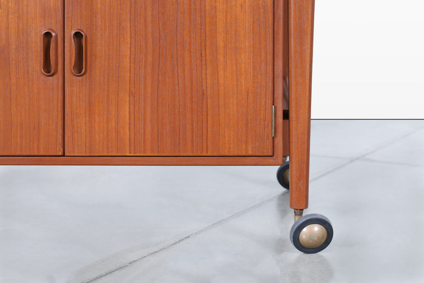 Danish Modern Teak Extendable Bart Cart by Falster Mobelfabrik