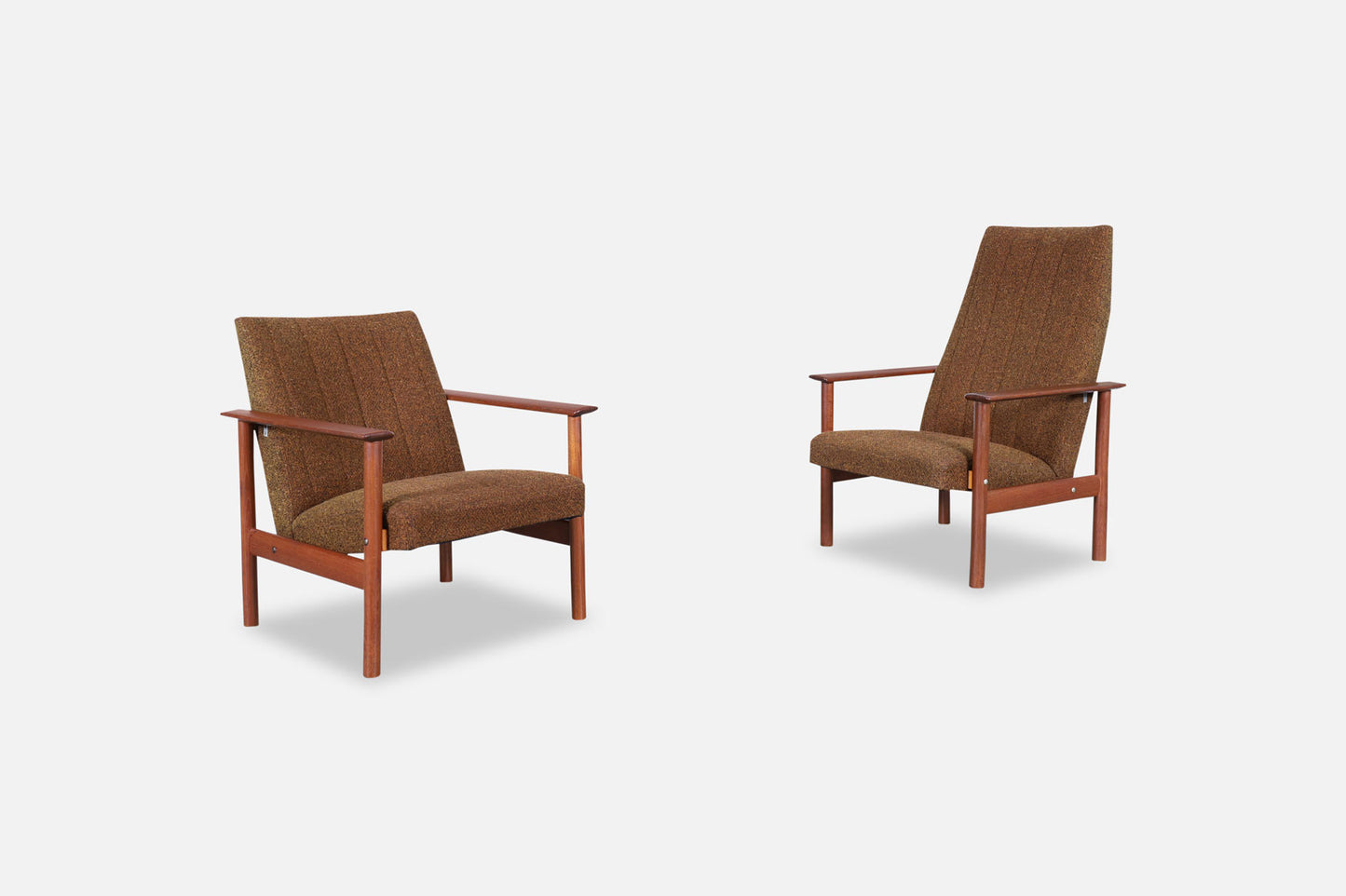 Danish Modern Teak Lounge Chairs