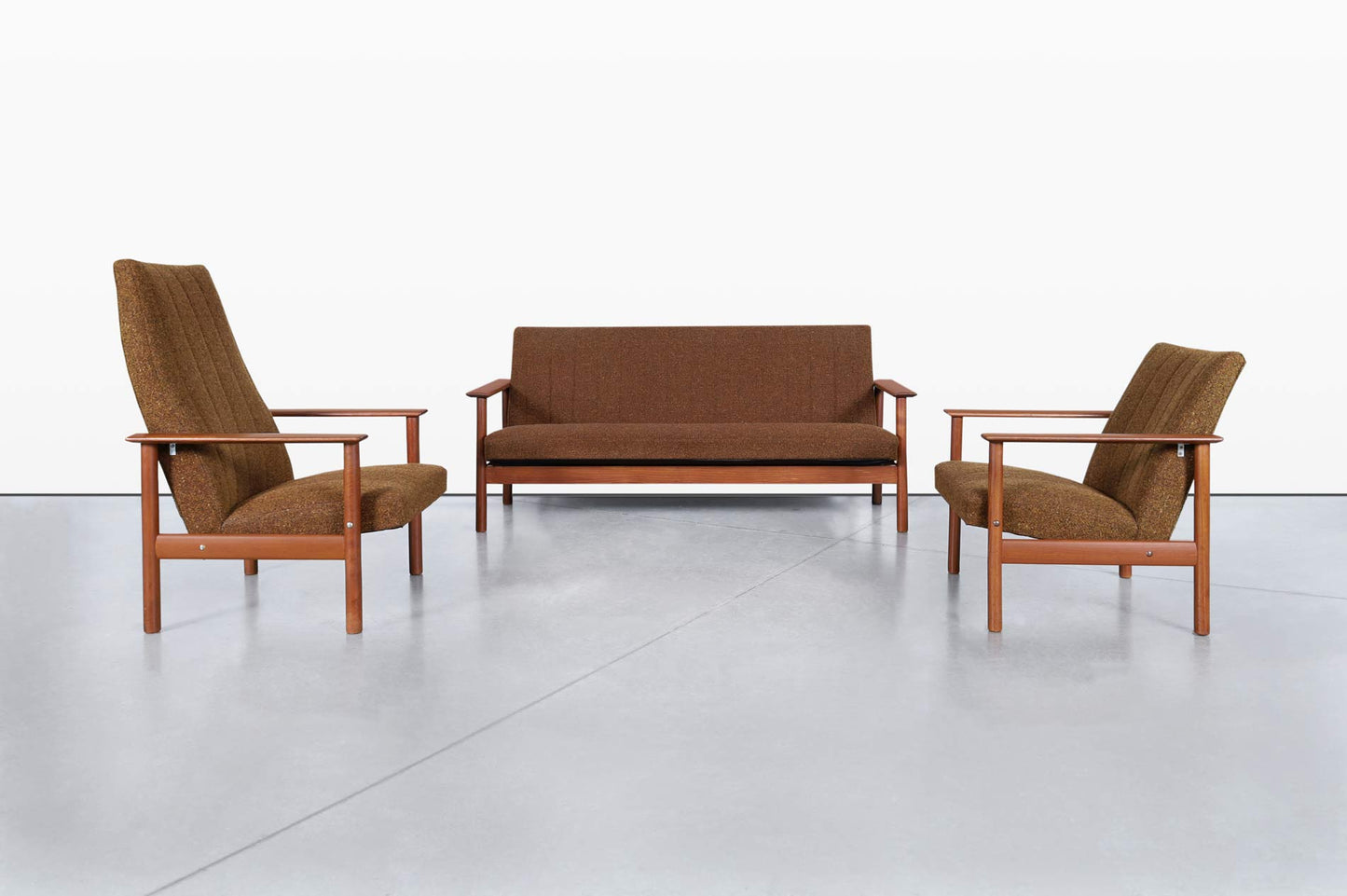 Danish Modern Teak Lounge Chairs