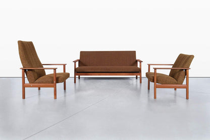 Danish Modern Teak Lounge Chairs