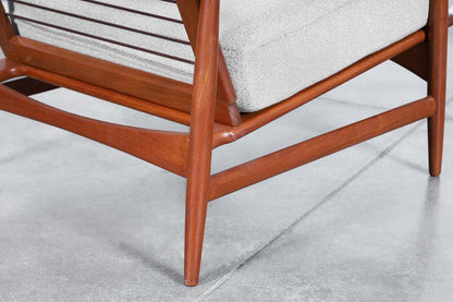 Danish Modern Teak Lounge Chairs by Ib Kofod Larsen for Selig