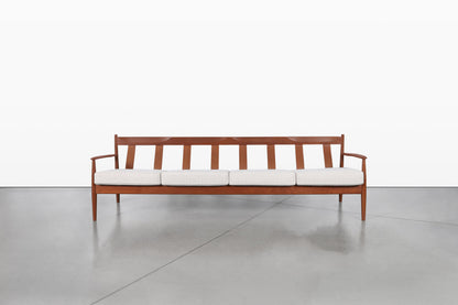 Danish Modern Teak Sofa by Grete Jalk for France and Son