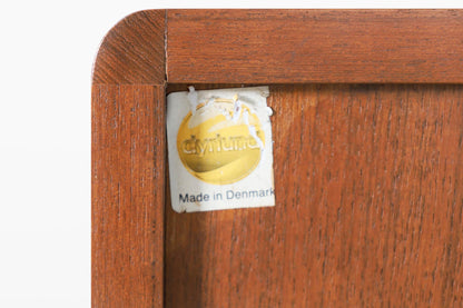 Danish Modern Teak Tambour Door Credenza by Dyrlund