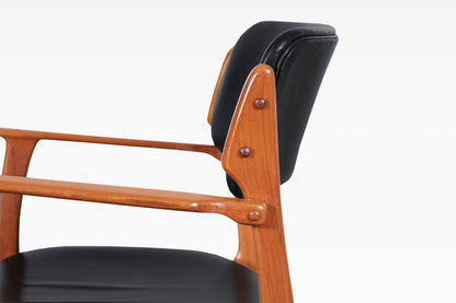 Danish Teak Dining Chairs Model OD-49 by Erik Buch for Oddense Maskinsnedkeri