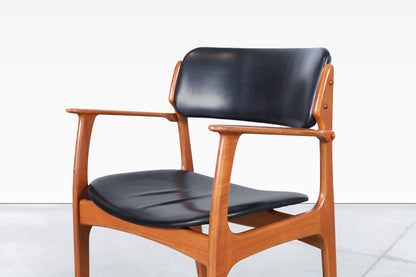 Danish Teak Dining Chairs Model OD-49 by Erik Buch for Oddense Maskinsnedkeri